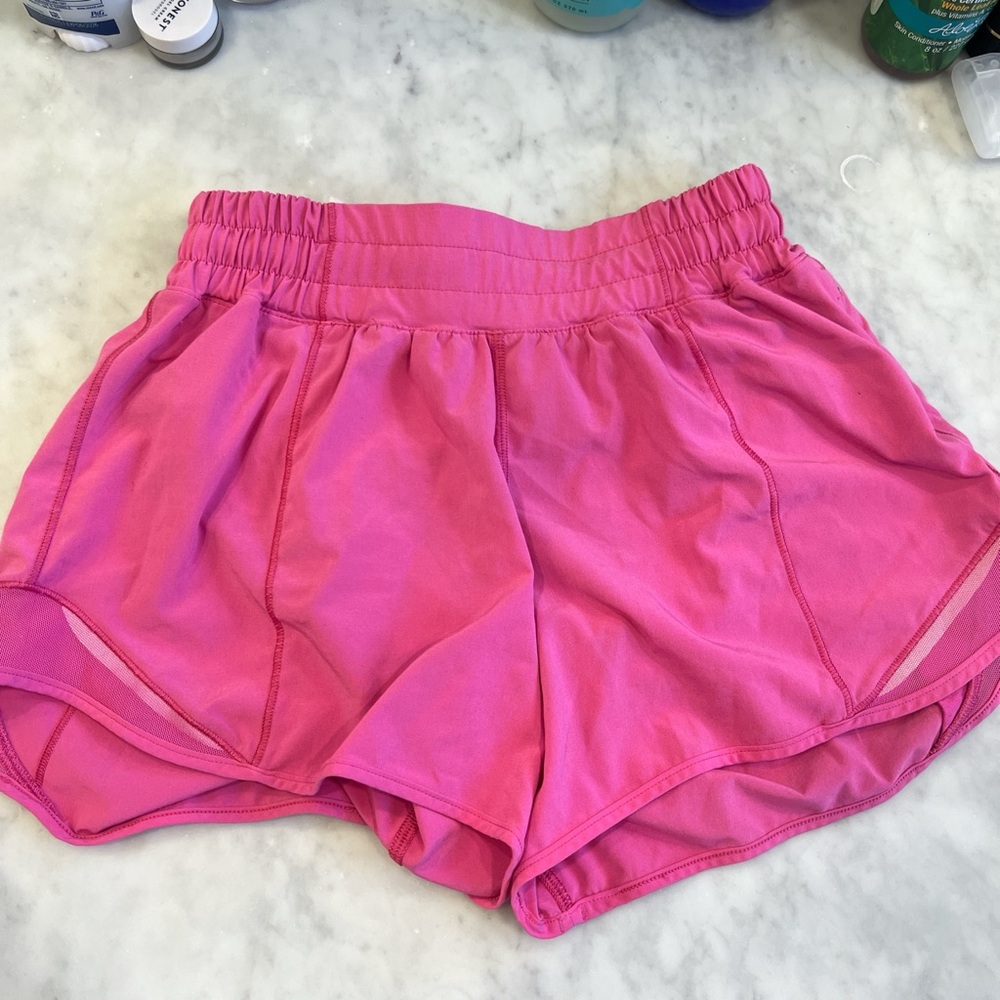 hot pink speed up shorts